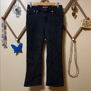 Madewell Women's Black Boot Cut Jeans